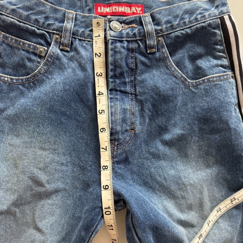 Unionbay Vintage Y2K Side Stripe Jeans Size 26 (4) - Picture 7 of 11